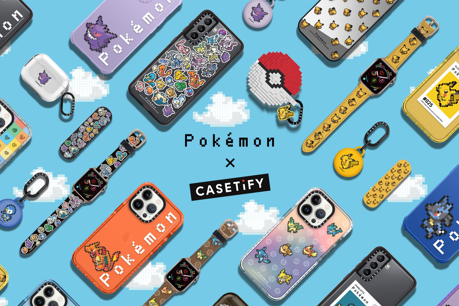 Casetify teams up with Pokemon for themed Apple Watch bands