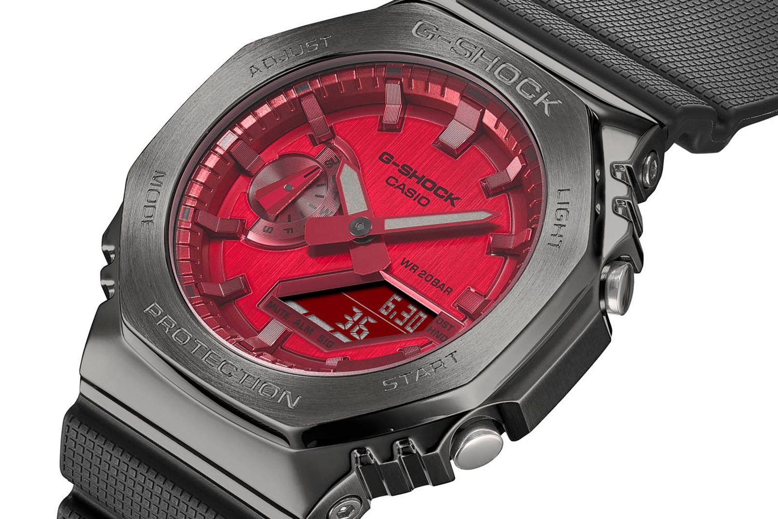 Casio G-Shock GM-2100 has new, stylish octagonal metal bezel