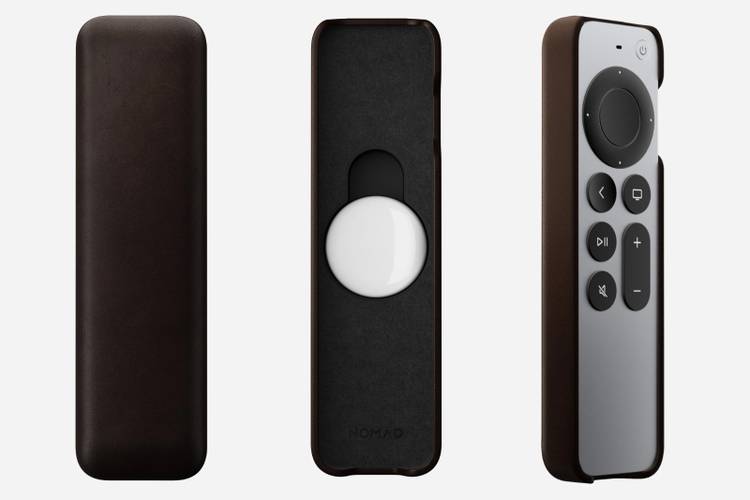 This new cover for Apple TV Remote hides an AirTag pocket