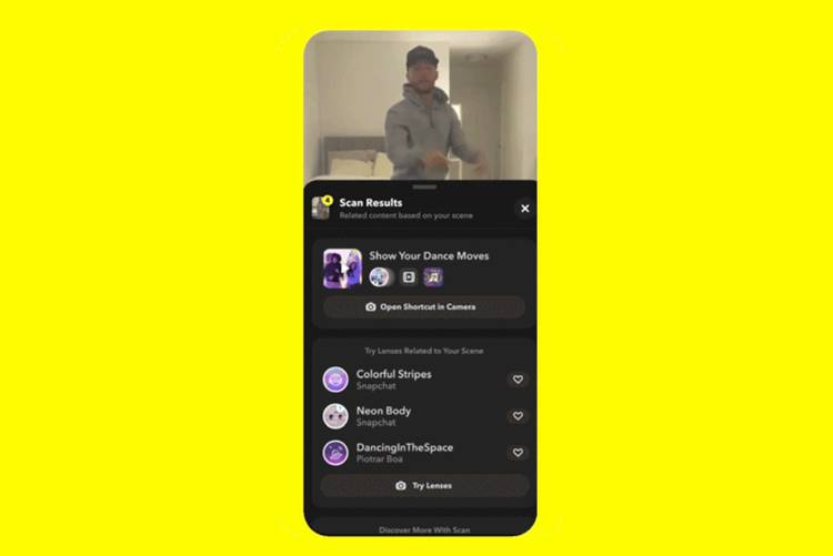 What's new with Snapchat's camera? Scan feature explained