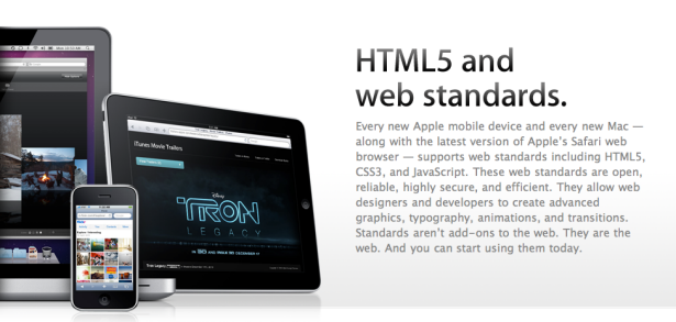 Apple demos power of HTML5