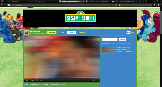 sesame street youtube channel taken over by porn image 2