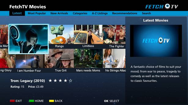 Fetch TV launches pay as you watch Smart TV app