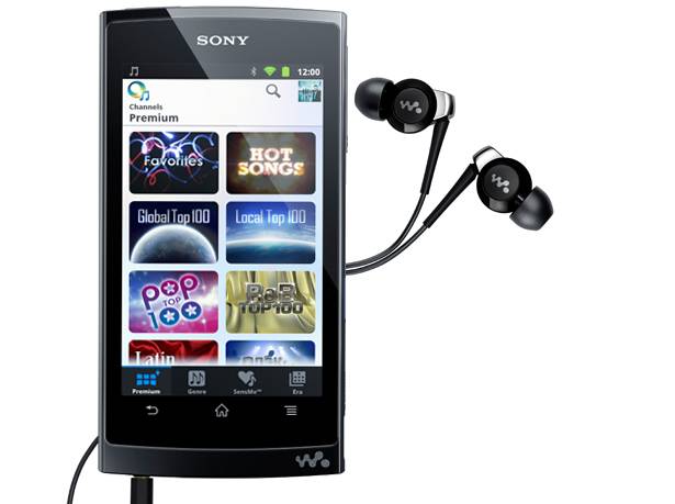 Sony announces Z series Android-powered Walkman