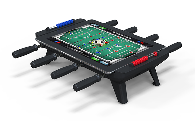 You've had the iCade and pinball add-ons, now turn your iPad into table ...