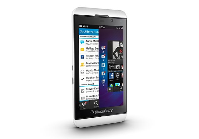 BlackBerryページ BlackBerry Z10 officially unveiled, 4.2-inch touchscreen