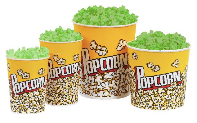 Scientists invent glow in the dark popcorn