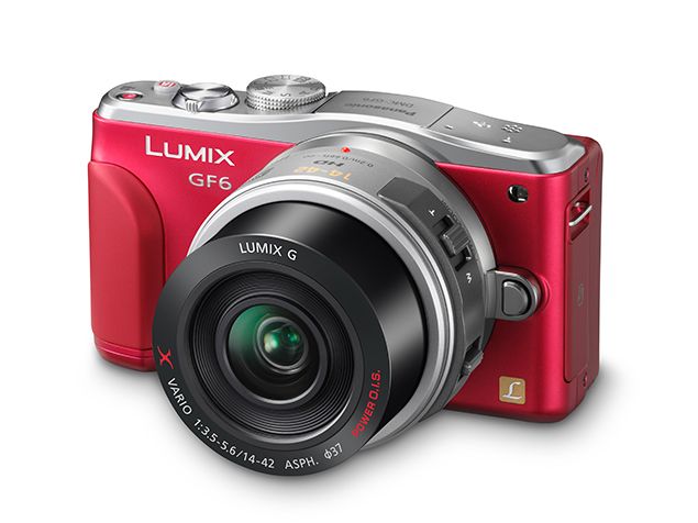 Panasonic LUMIX DMC-GF6 ボディレッド Panasonic Lumix GF6 brings improved controls, NFC and Wi-Fi in a