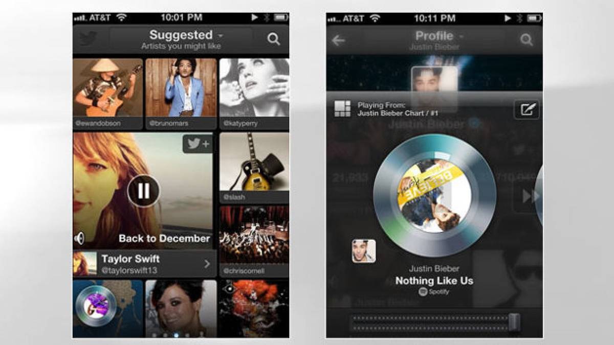 Twitter Music for iOS launches for social music discovery