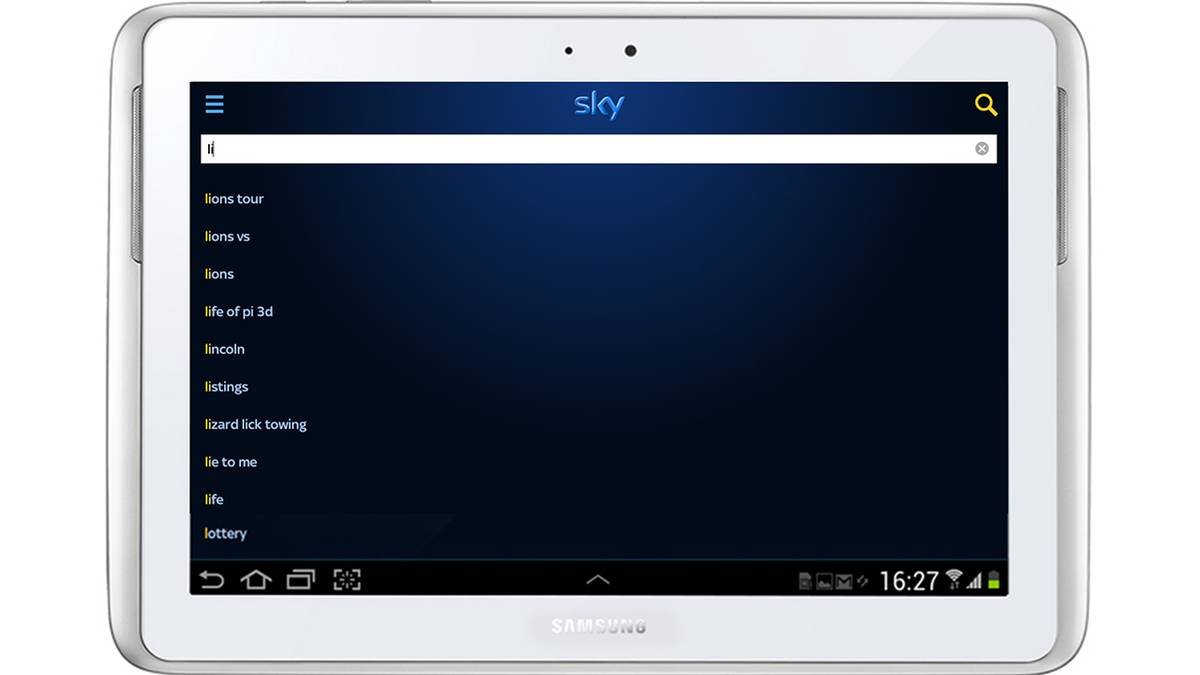 Sky+ Android app gets update, brings advanced search