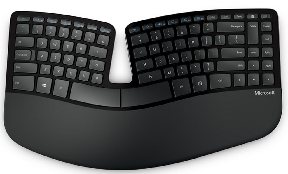 Microsoft Sculpt Ergonomic Desktop prevents carpal tunnel