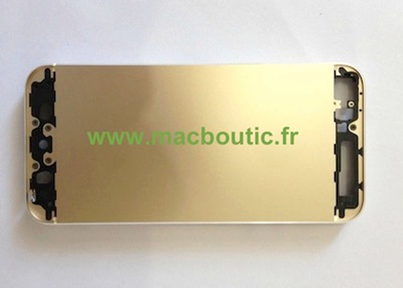 Gold iPhone 5S shell leaked - alongside component parts?