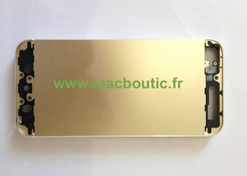 Gold iPhone 5S shell leaked - alongside component parts?