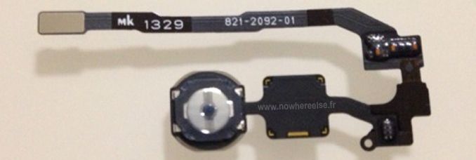 leaked photo may show first sign of the iphone 5s fingerprint scanner image 2