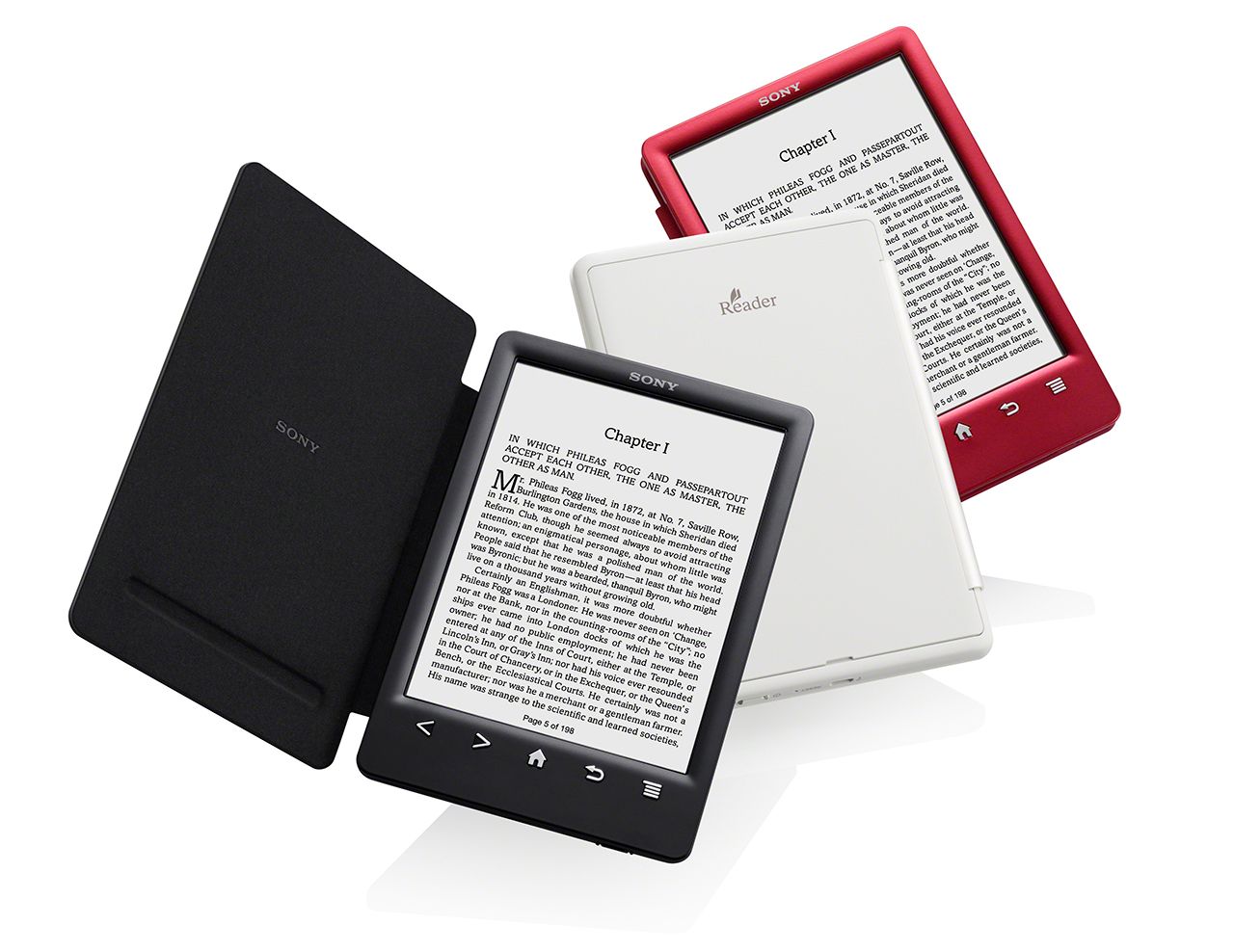 Sony Reader refresh lets you read a whole eBook after just three