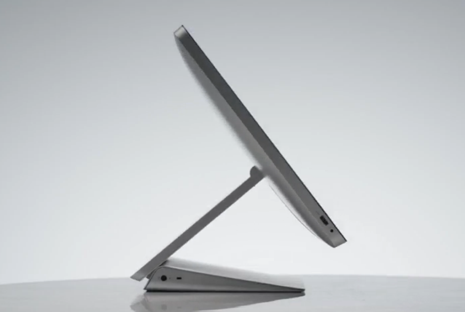 hp s envy recline is a 23 or 27 inch aio pc that lies down like a tablet image 3