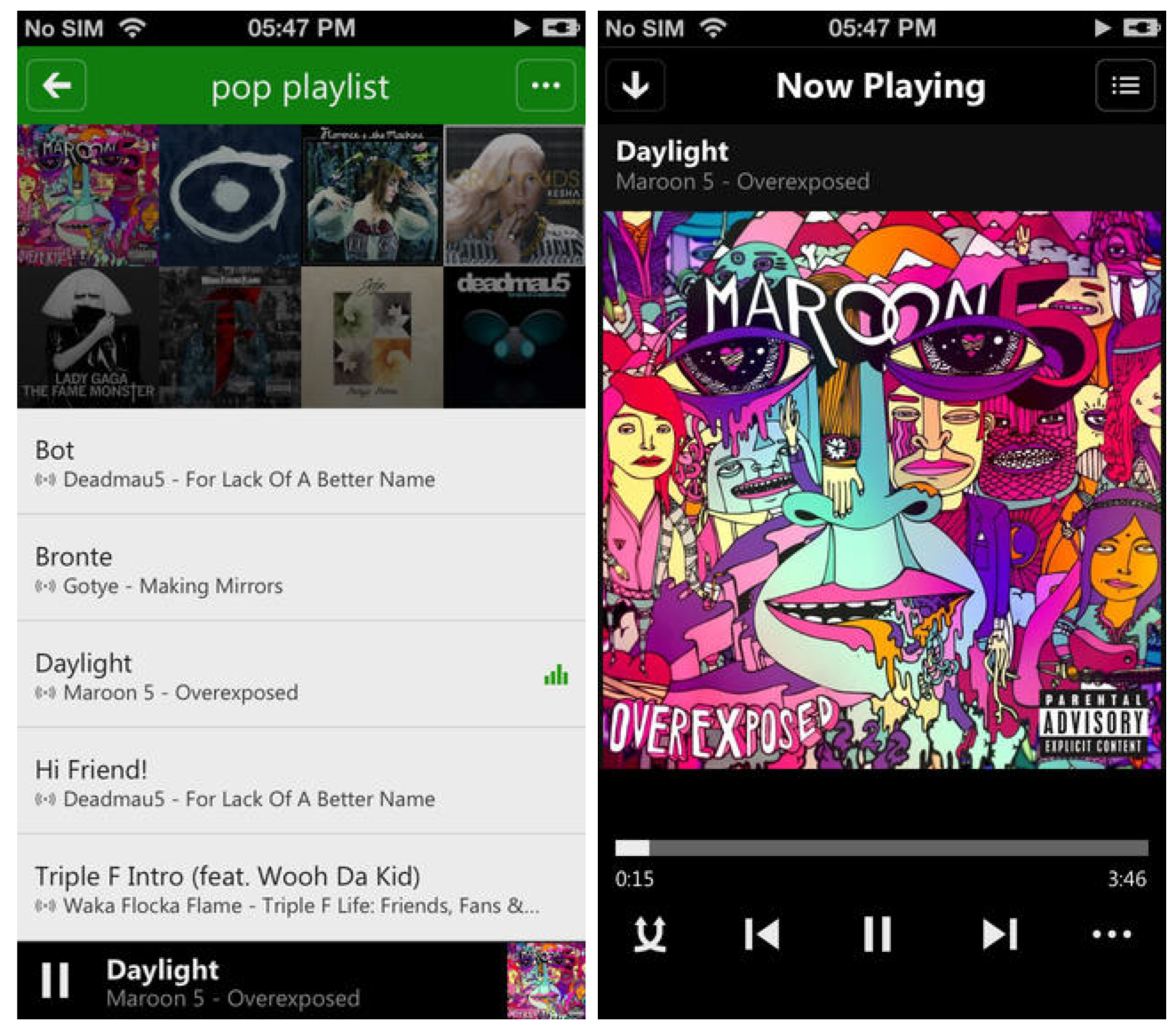 xbox music launches on ios and android free streaming comes to web version image 2