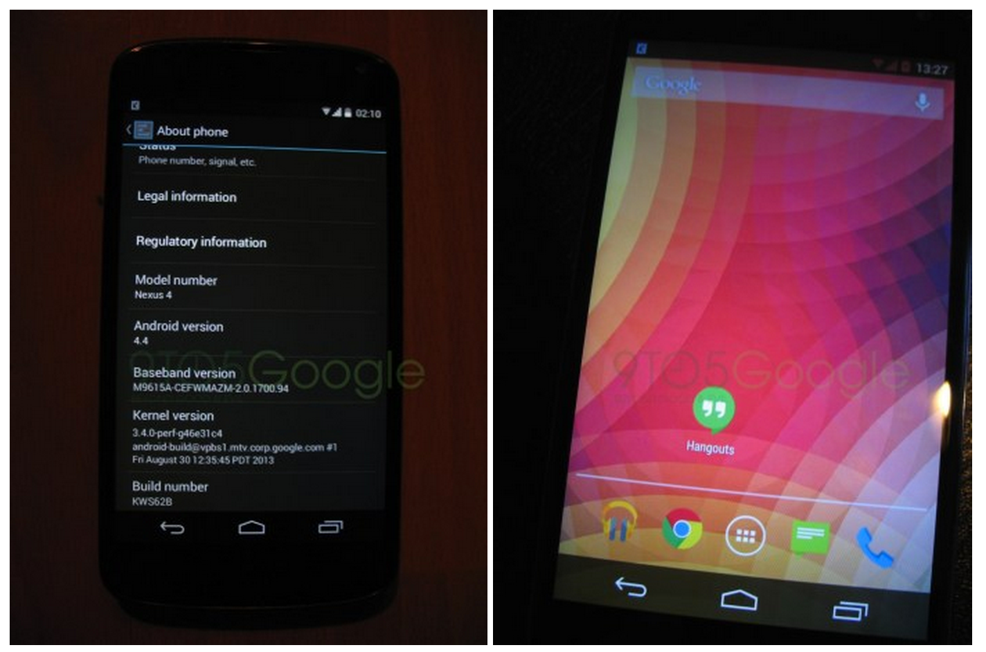 android 4 4 kitkat user interface allegedly leaks image 2