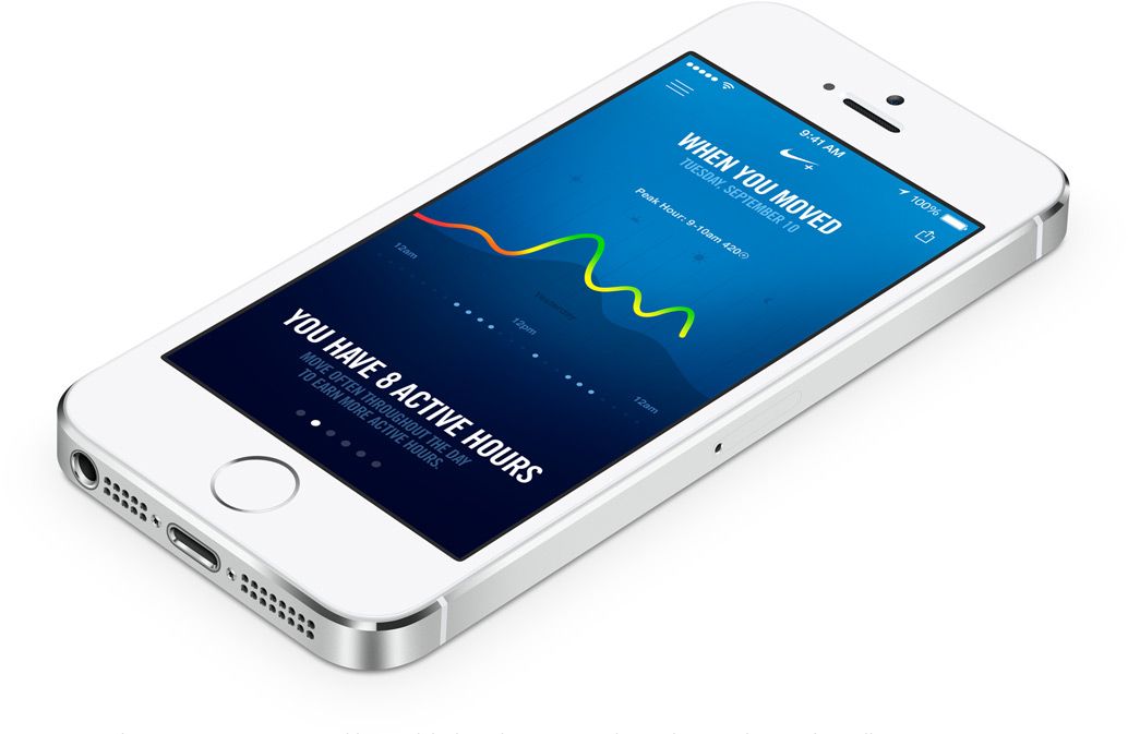 iphone 5s optimised nike move app launches 6 november image 2