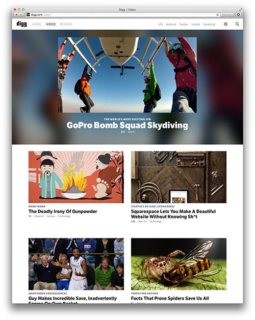 betaworks launches digg video to curate video content from around the web image 2