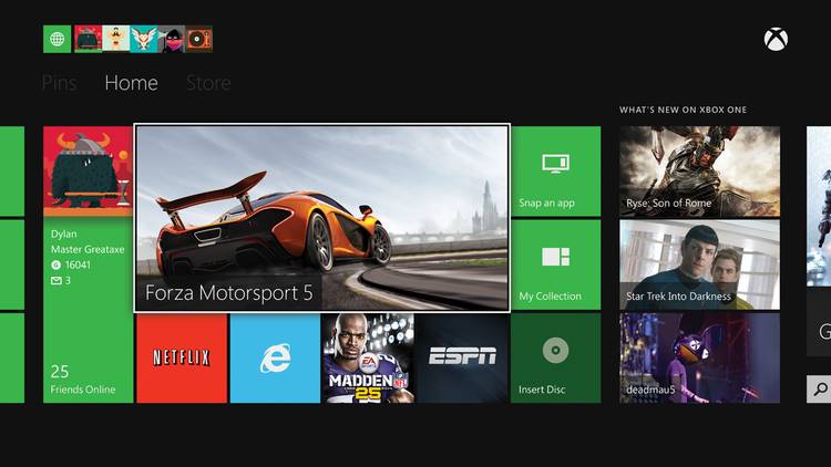Xbox One dashboard preview: Here's how your next-gen console will work