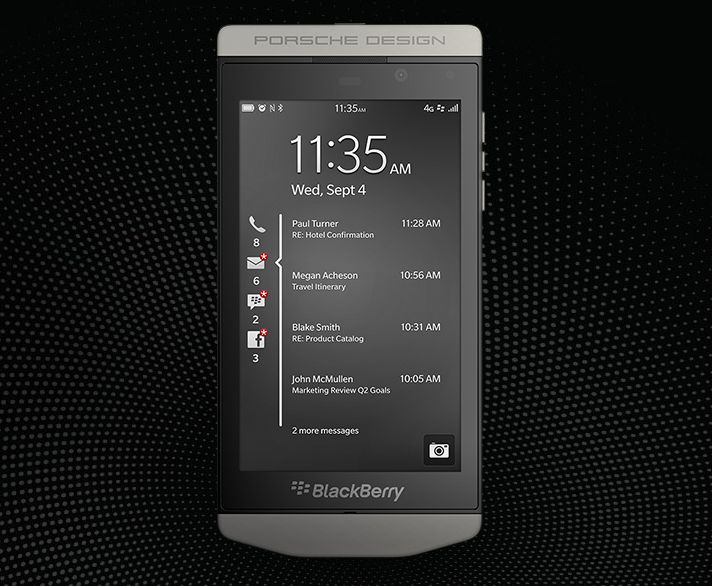 porsche design p’9982 smartphone from blackberry officially announced image 2