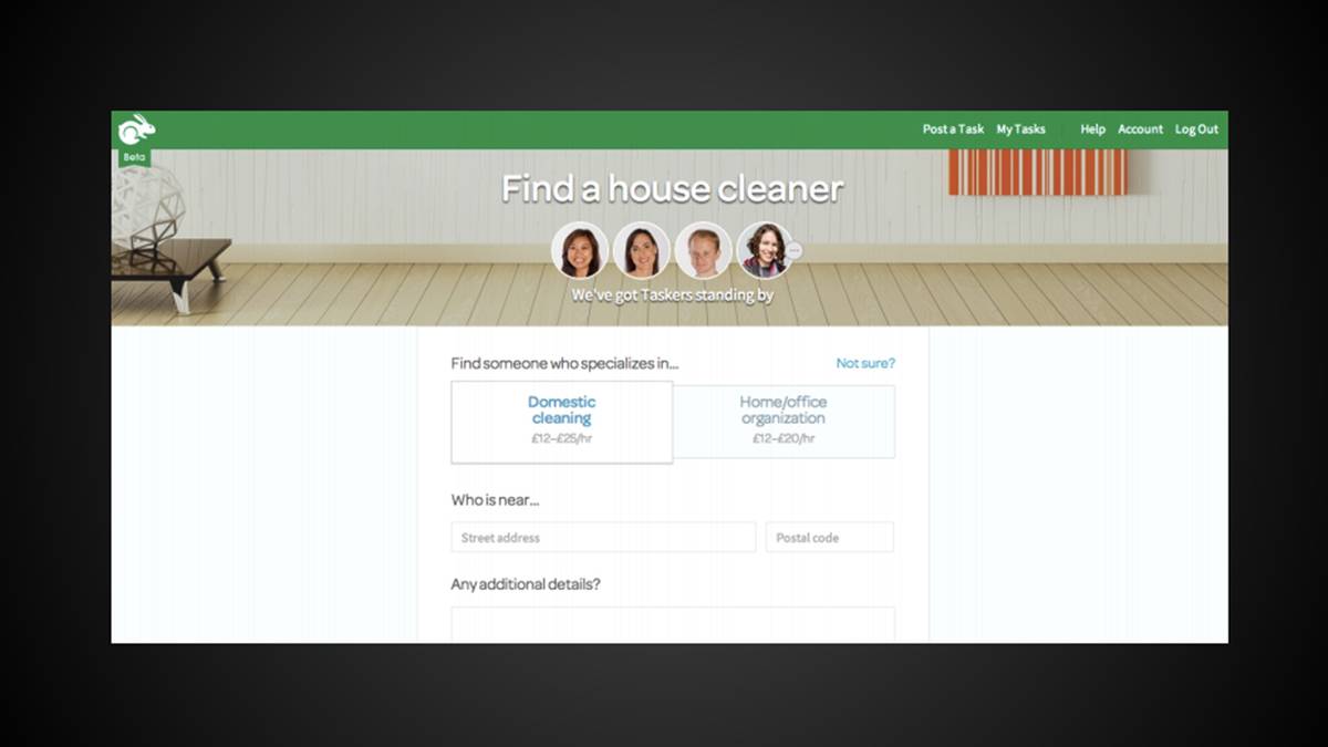 TaskRabbit arrives in the UK