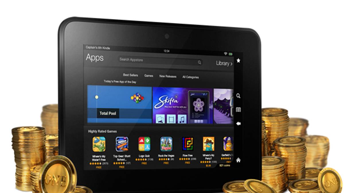 Amazon Coins now available for Kindle Fire owners in the UK