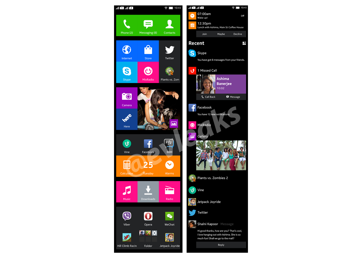 nokia normandy android ui looks like windows phone if leaked pics are anything to go by image 2