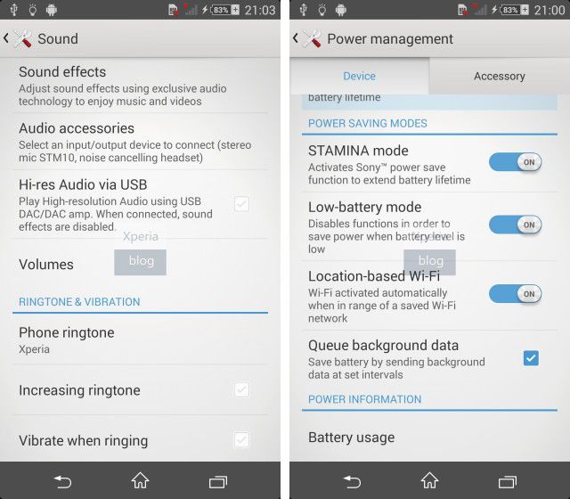 sony xperia z2 sirius kitkit user interface leaks 4k video usb dac support and more image 3
