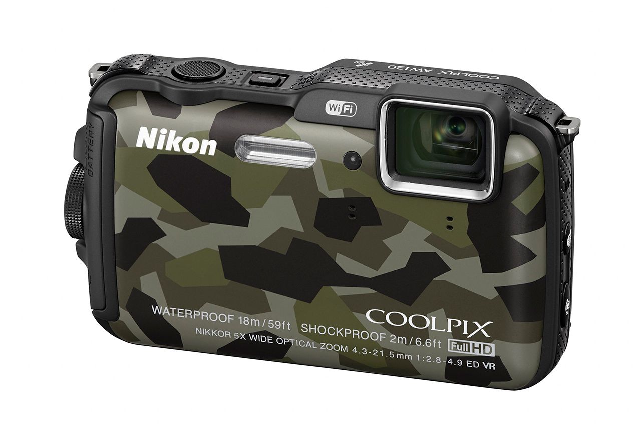 Nikon Coolpix AW120 is the tough camera that will go anywhere
