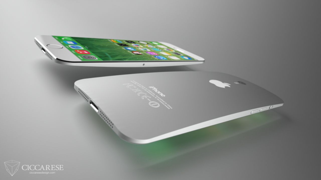 iphone 6 concepts show big screen with curved back and htc one style camera image 2