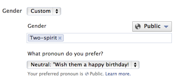 facebook s new custom gender option here s how to choose your preferred gender and pronoun image 2