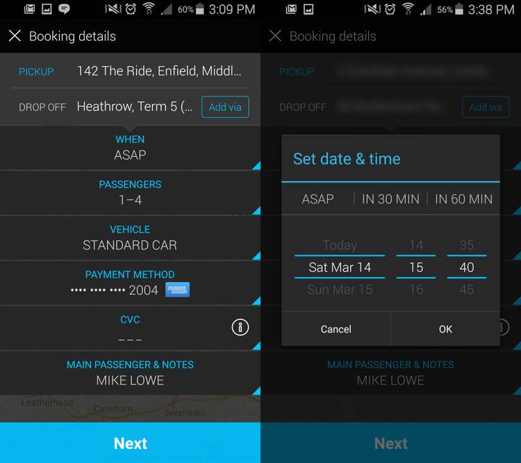 Add Lee Addison Lee app review: Order or pre-book minicabs with ease (hands-on)