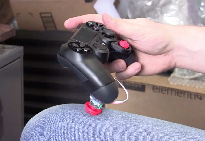 Watch modder Ben Heck hack a PS4 controller for single-handed gaming ...
