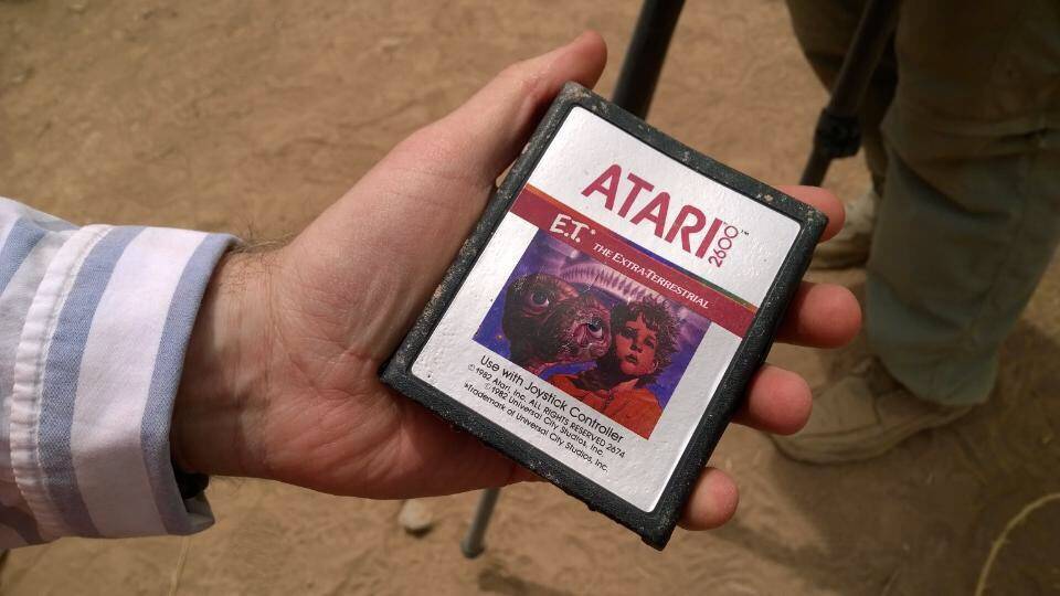 Atari ET excavation finds 30-year old game