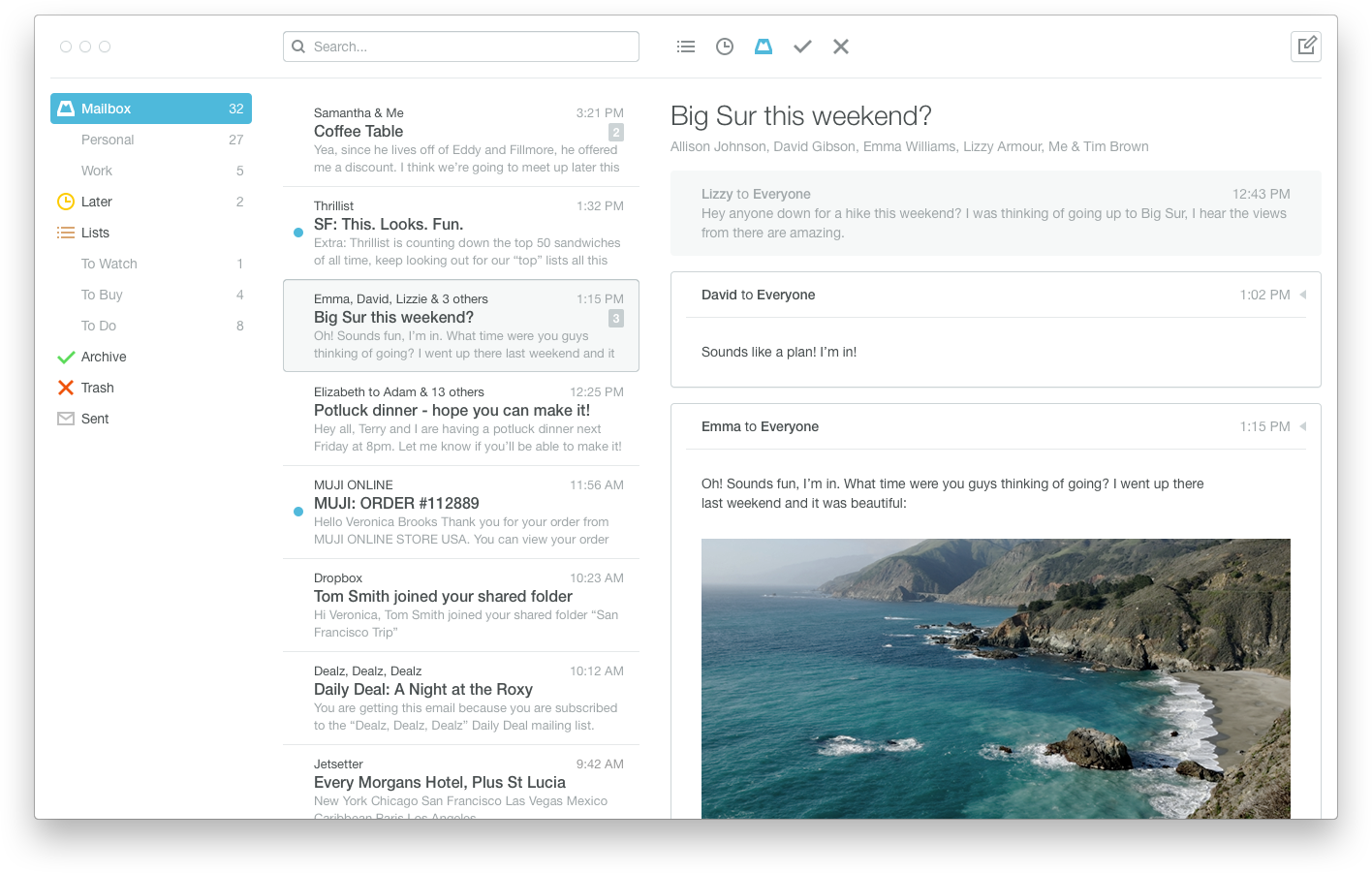 dropbox s mailbox app launches for android with mac desktop beta coming soon too image 3
