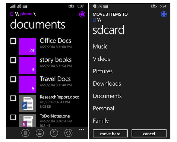 File Manager for Windows Phone 8.1 to arrive this month, says Microsoft