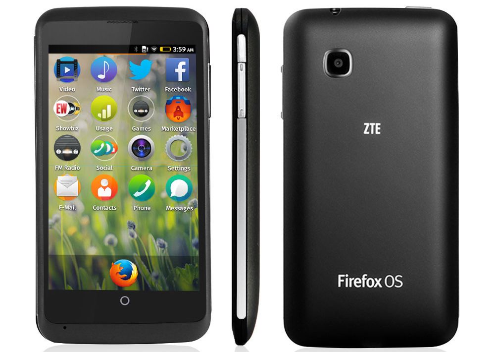 ZTE Open C Firefox OS phone available exclusively through eBay