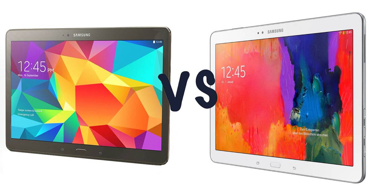 Samsung Galaxy Tab S (10.5) vs Samsung Galaxy TabPro 10.1: What