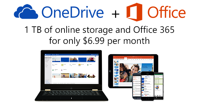 microsoft onedrive users now get 15gb for free office365 subscribers get 1tb image 2