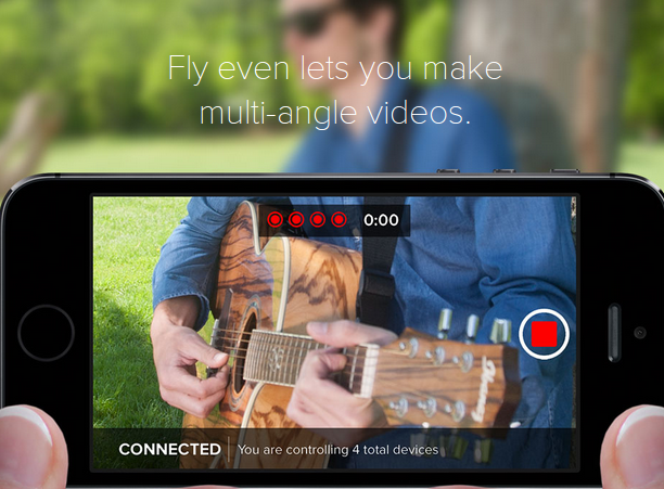 fly app lets you shoot and edit video on the fly with up to four cameras at once image 2