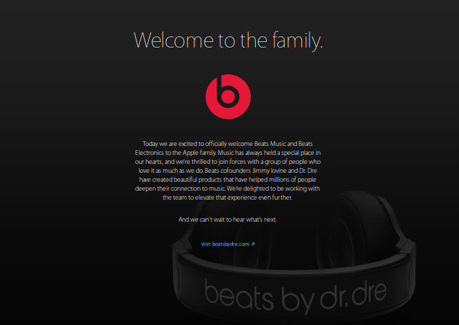 Apple's Beats acquisition in the can, Tim Cook welcomes Dr Dre and the gang