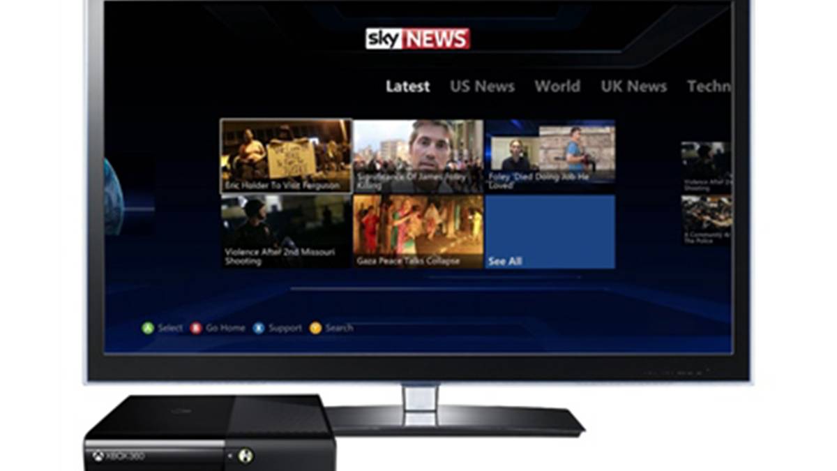 Sky News arrives on Xbox Live via Xbox 360, not Xbox One