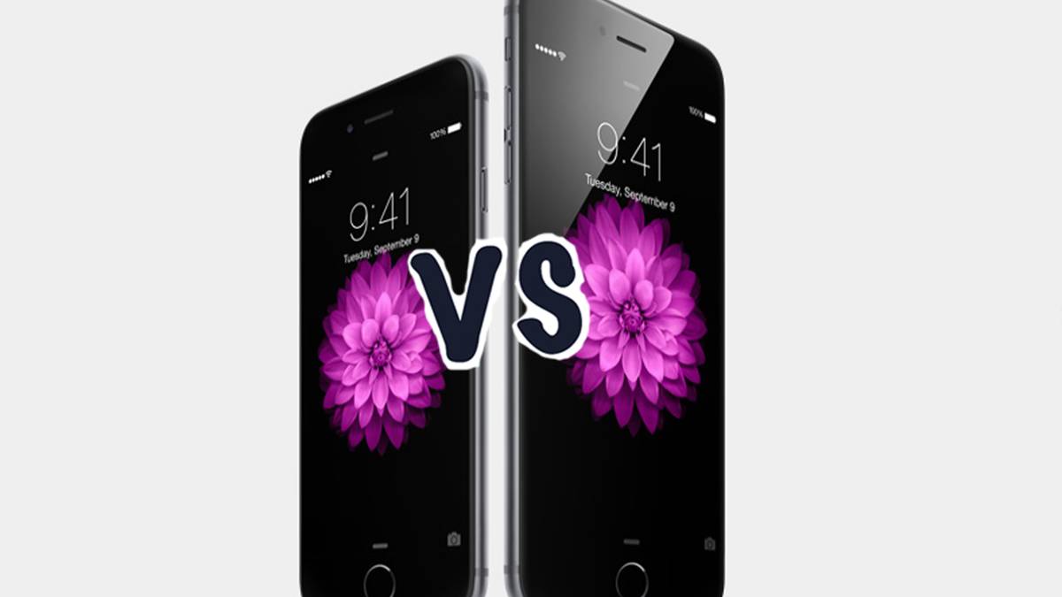 Apple iPhone 6 vs iPhone 6 Plus: What