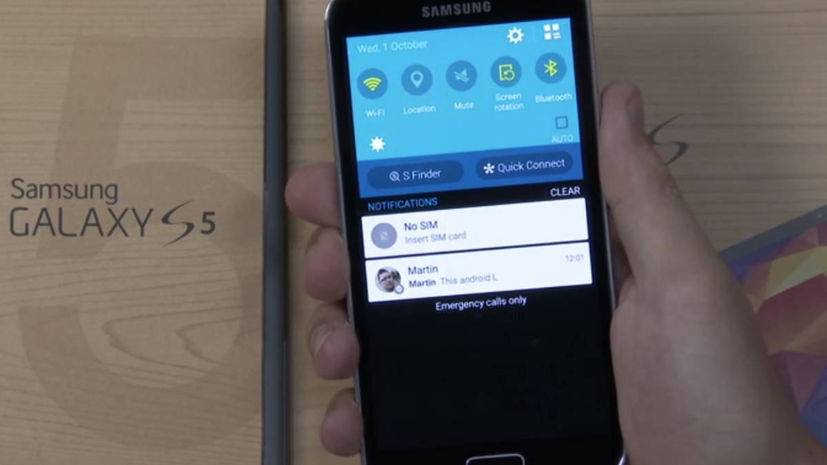 Android L shown in guide video, lock screen notifications added and more