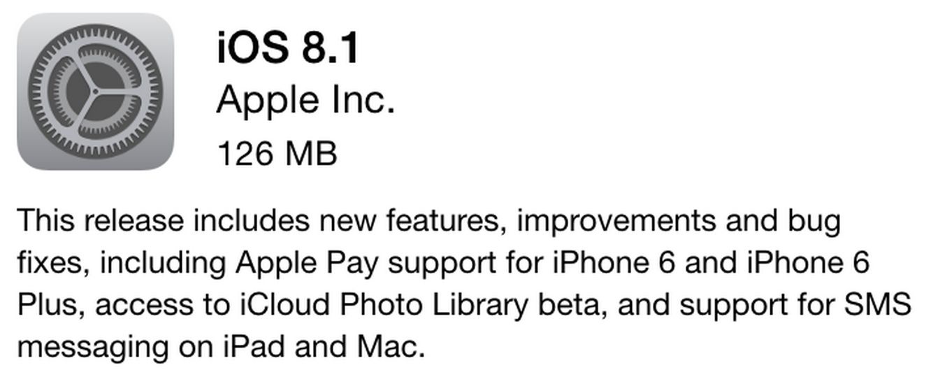 apple ios 8 1 is now out here s what the update brings and fixes image 2