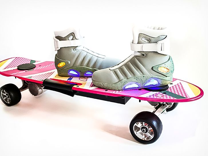 now you can go back to the future with a zboard hoverboard and high top combo for 700 image 2