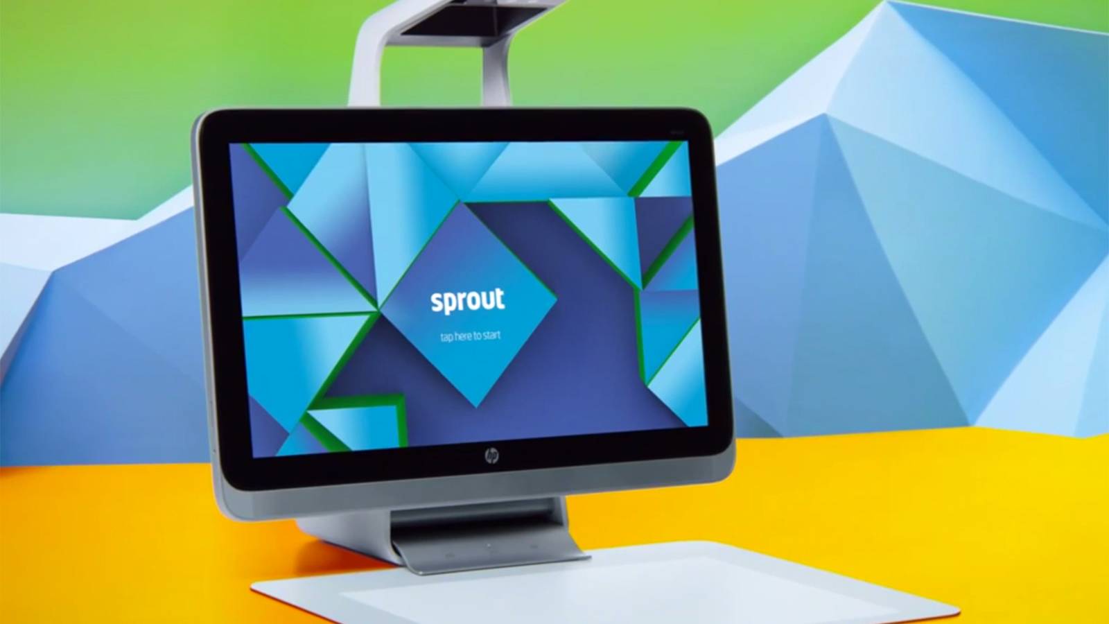 HP Sprout PC offers a built-in projector and touch mat instead of mouse ...