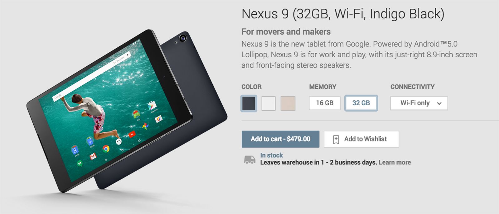 you can now buy google s nexus 9 and nexus player from play store image 3